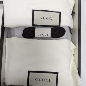 Black signature Gucci Tennis shoes